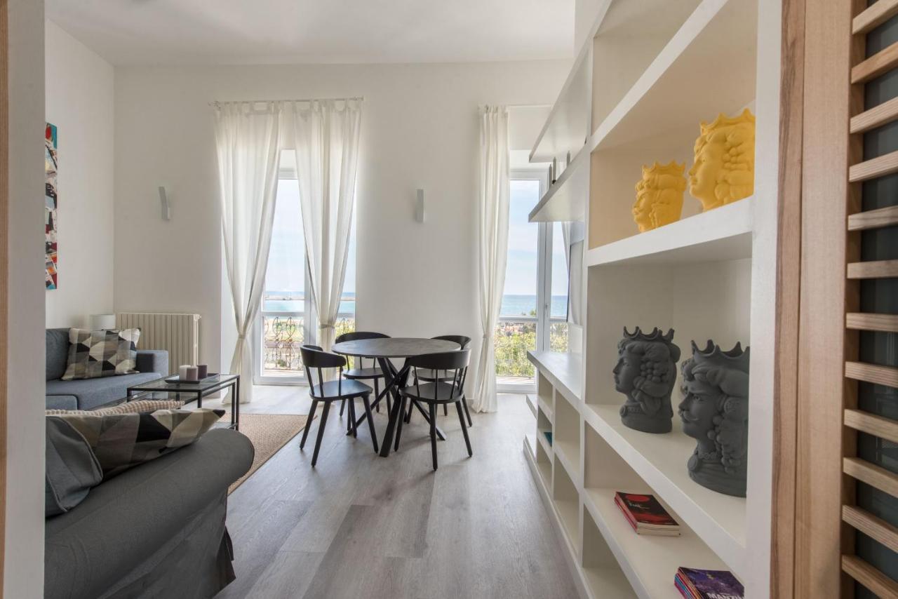 팔레르모 Loft Trinacria Con Vista Mare 아파트 외부 사진