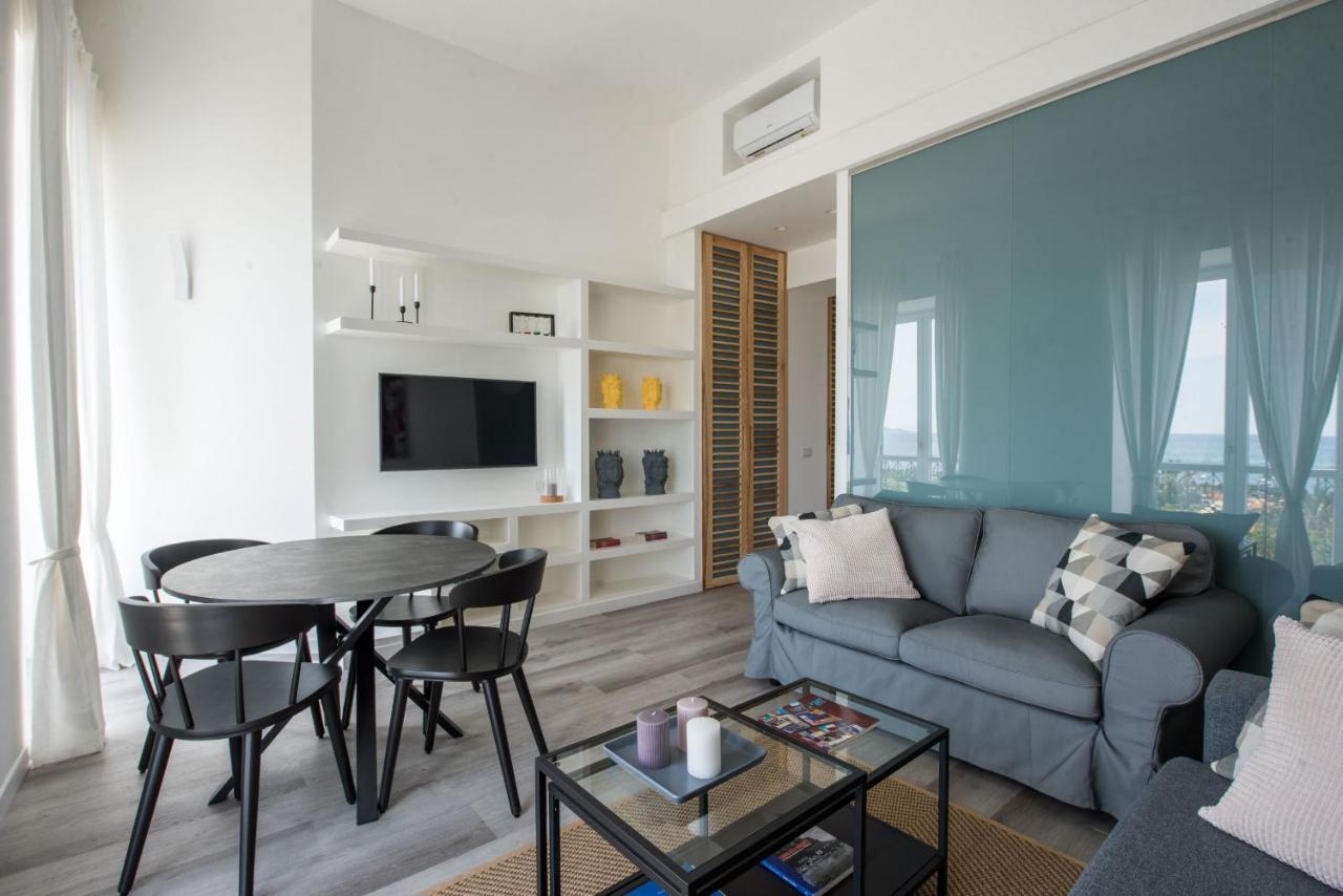 팔레르모 Loft Trinacria Con Vista Mare 아파트 외부 사진